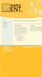 Mobile Screenshot of metro-ent.com
